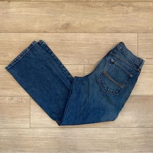 Ariat M4 Low Rise Boot Cut Jeans Mens Size 30x30 Blue Denim Western